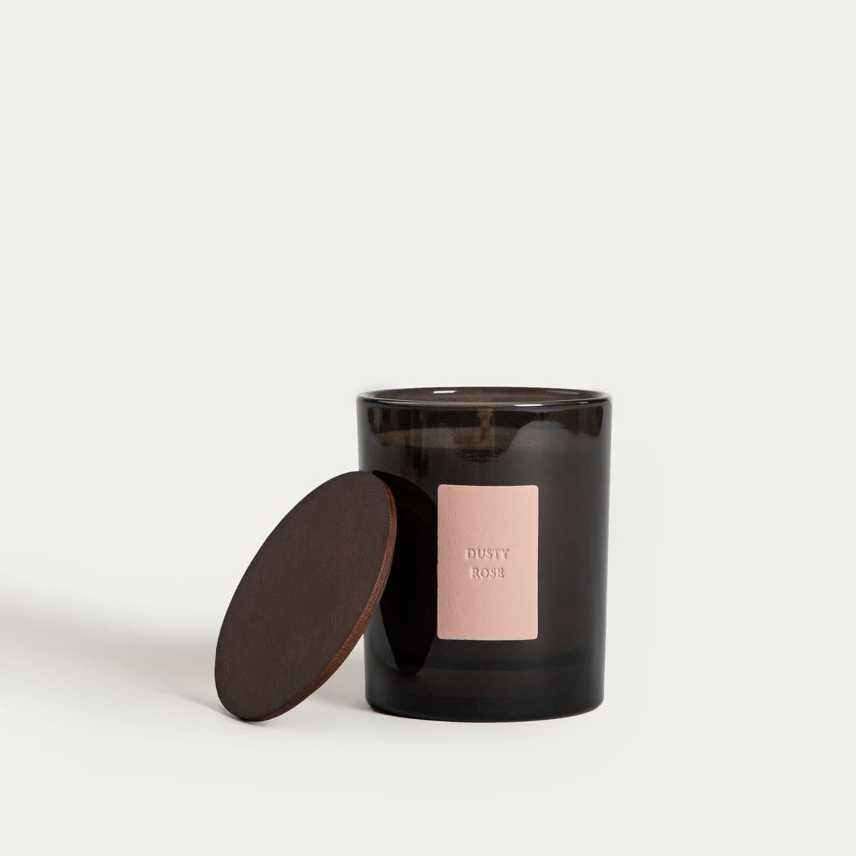 Sójová sviečka URBAN LEATHER Dusty Rose 200 g