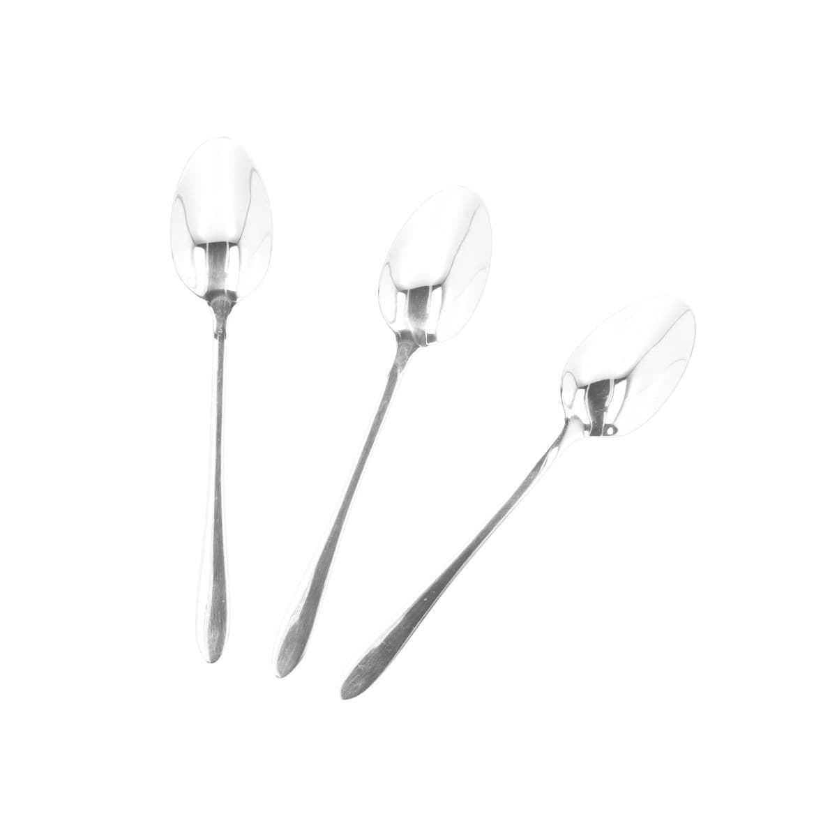 Sada lyžičiek STILO strieborná 3 ks 15 cm