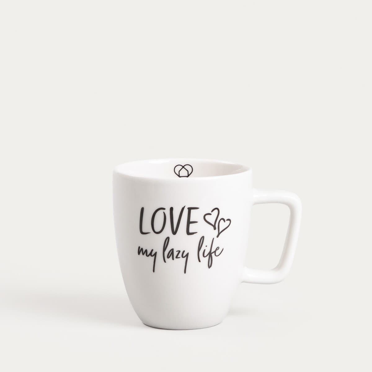 Hrnček GAVON s nápisom Love krémový 0,25 l