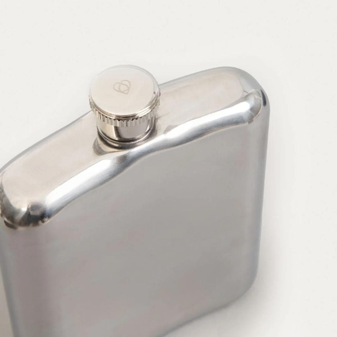 Ploskačka ALCOLE FLASK strieborná 0,2 l