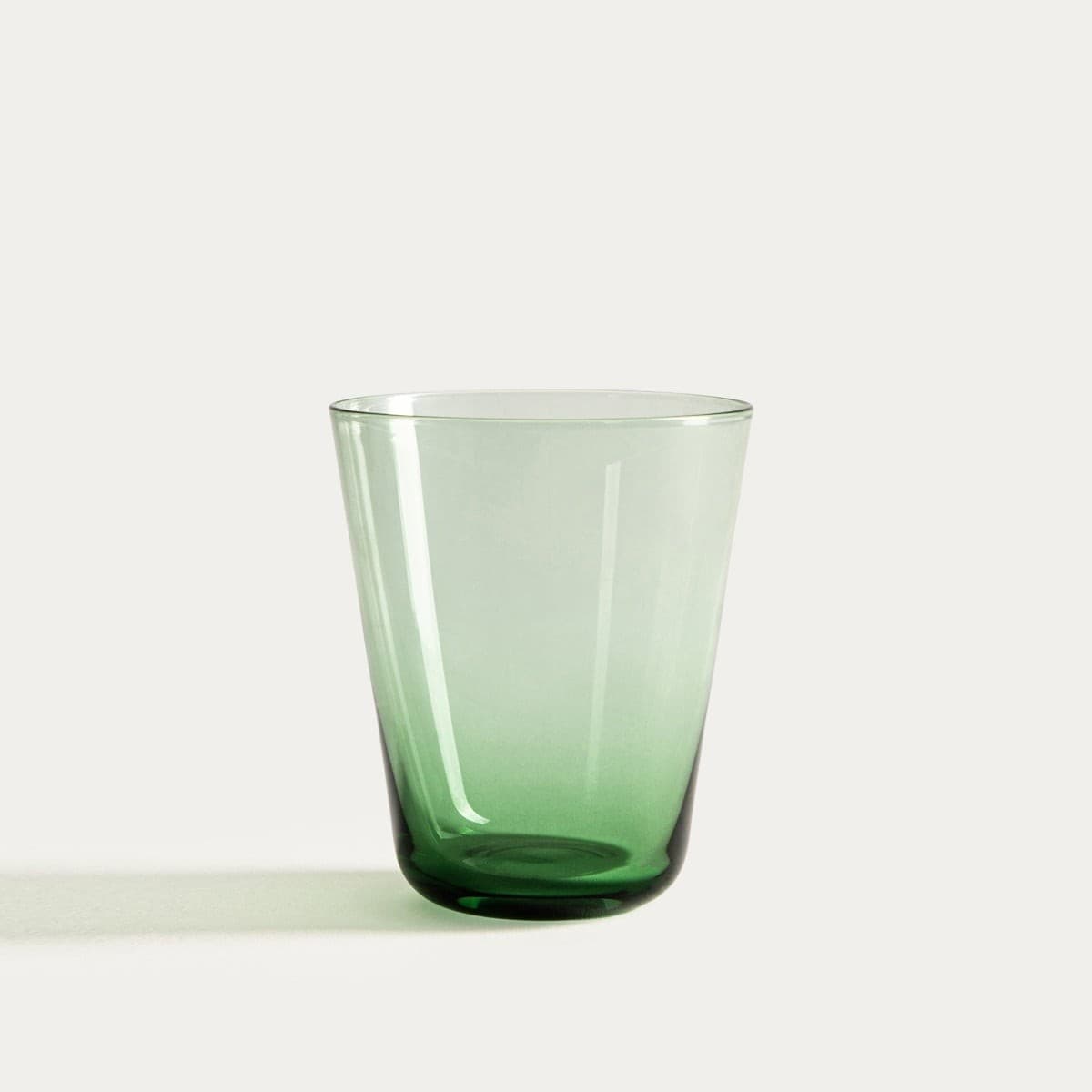 Vysoký sklenený pohár AMBERIS, zelený, 0,3 l