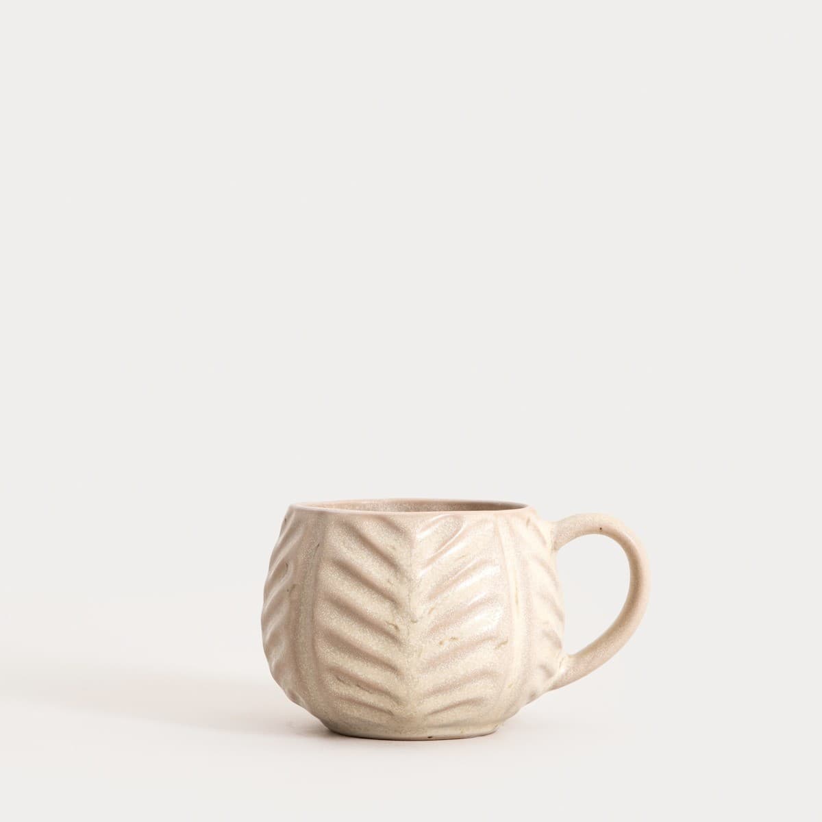 Porcelánový hrnček ALMOS béžový 0,25 l