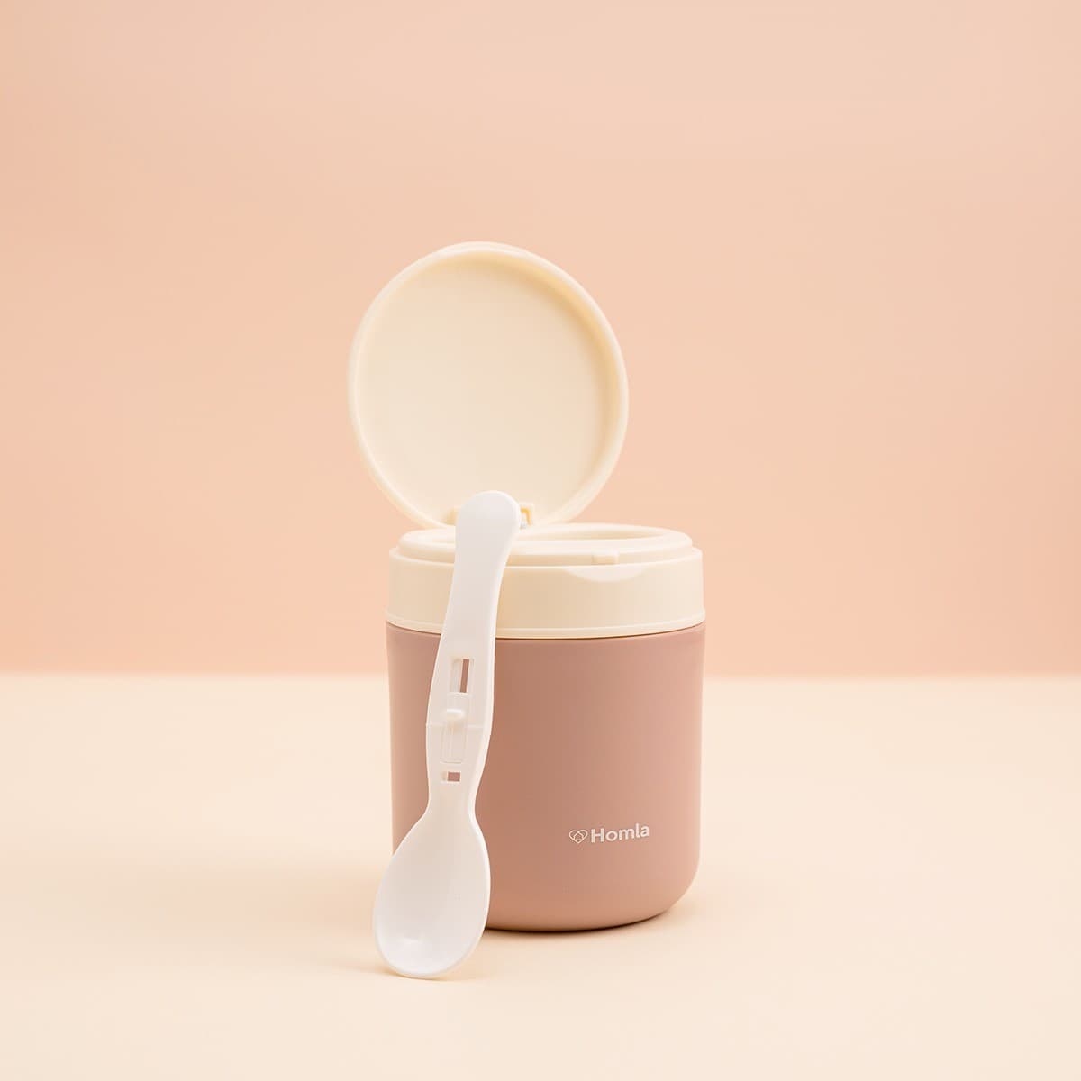 Dóza POPPIE na jogurt ružová 380 ml
