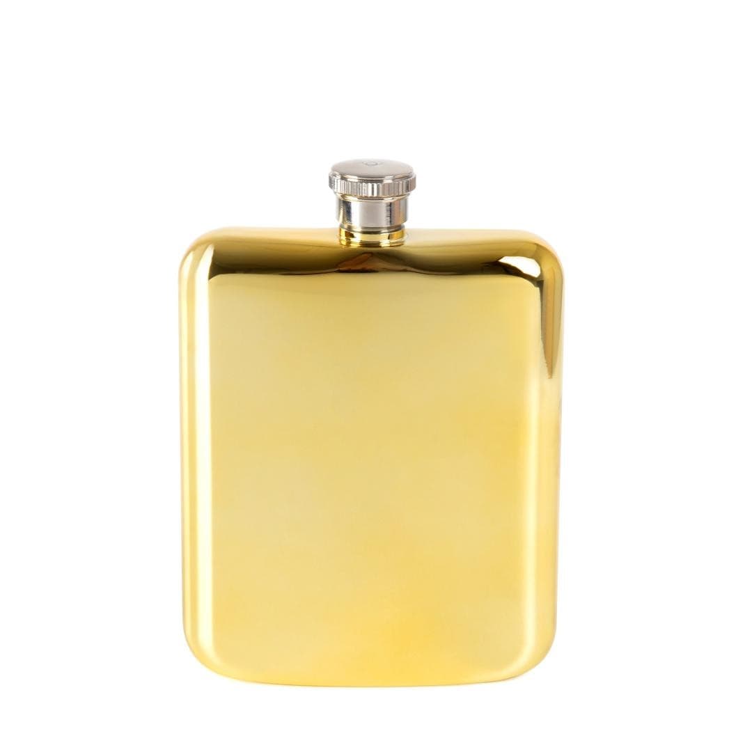 Ploskačka ALCOLE FLASK zlatá 0,2 l