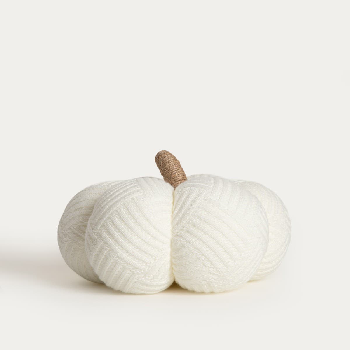 Tekvica KIRRA biela látková 32 × 21 cm