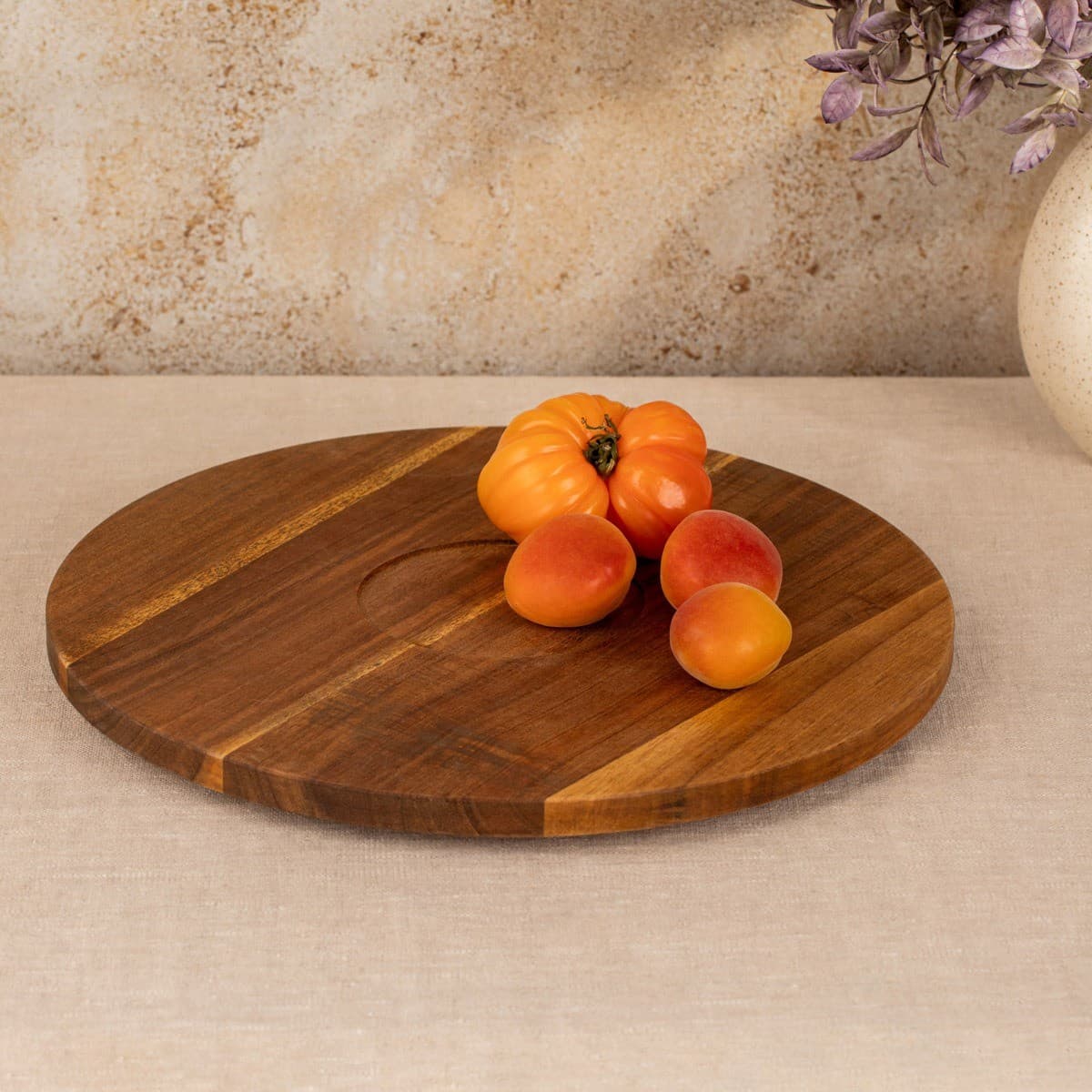 Servírovacia doska FRESCA s keramickou miskou 35 × 1,5 cm