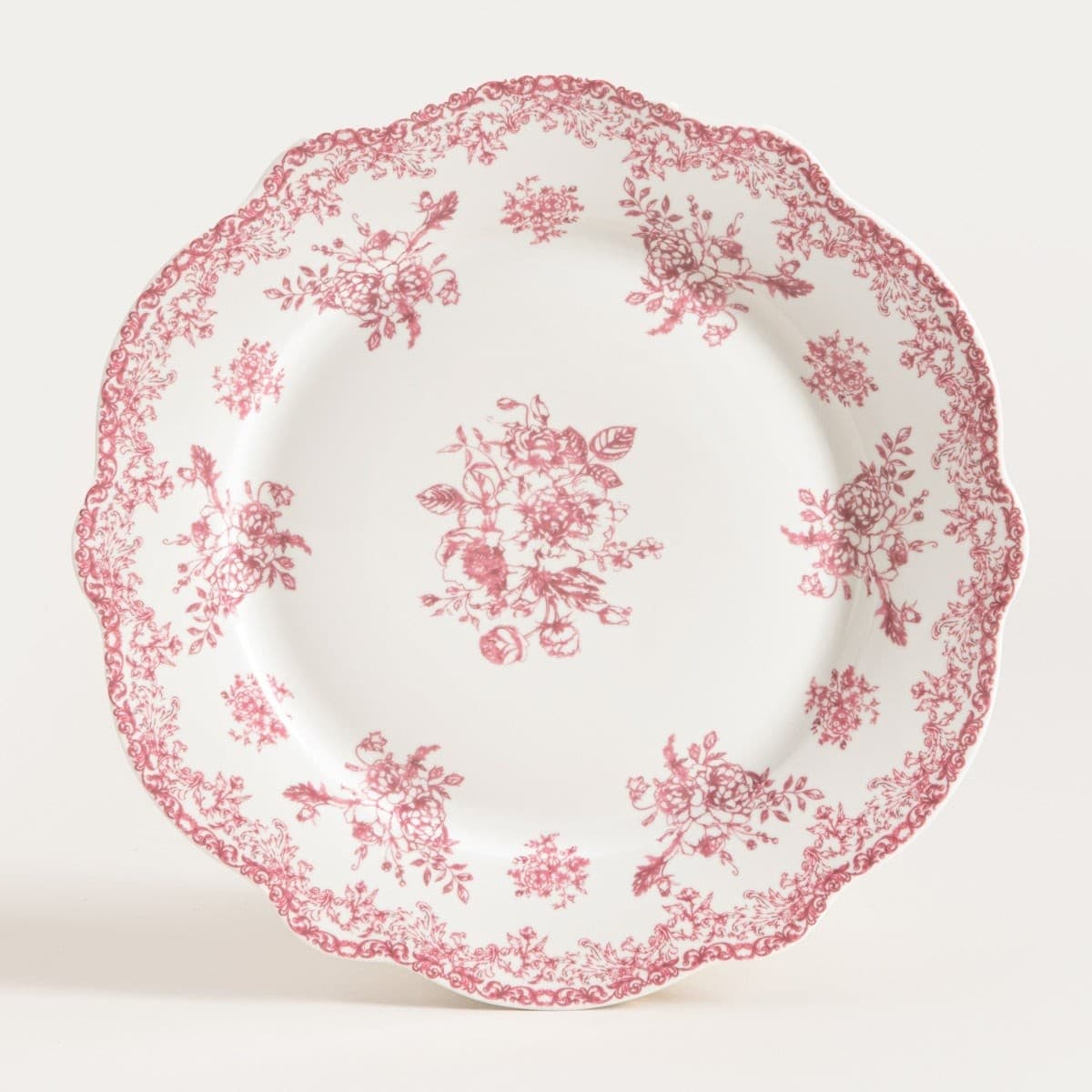 Plytký tanier LOURRY červený 27 cm