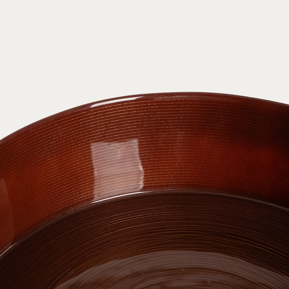 Misa VIREON sklenená čokoládová 24 cm