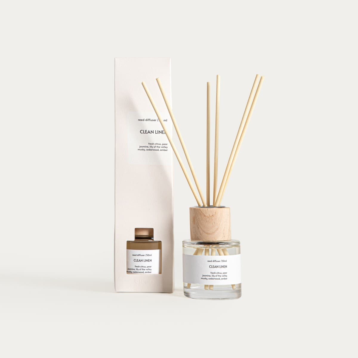 Vonný difuzér ESSENTIAL Clean Linen 50 ml