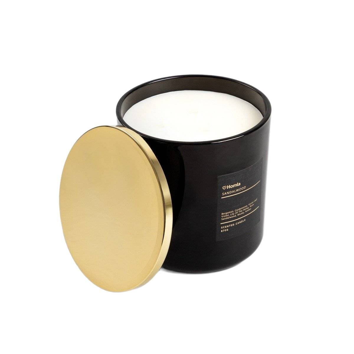 Vonná sviečka VELUMA santalové drevo 870 g