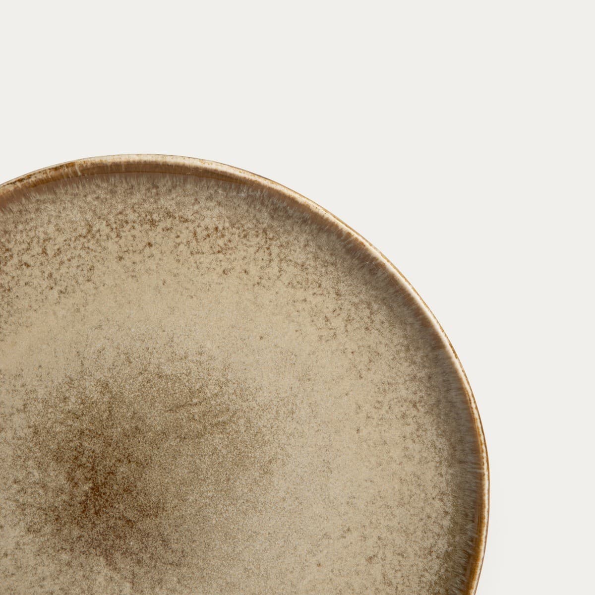 Plytký tanier DAREL béžový 26,5 cm