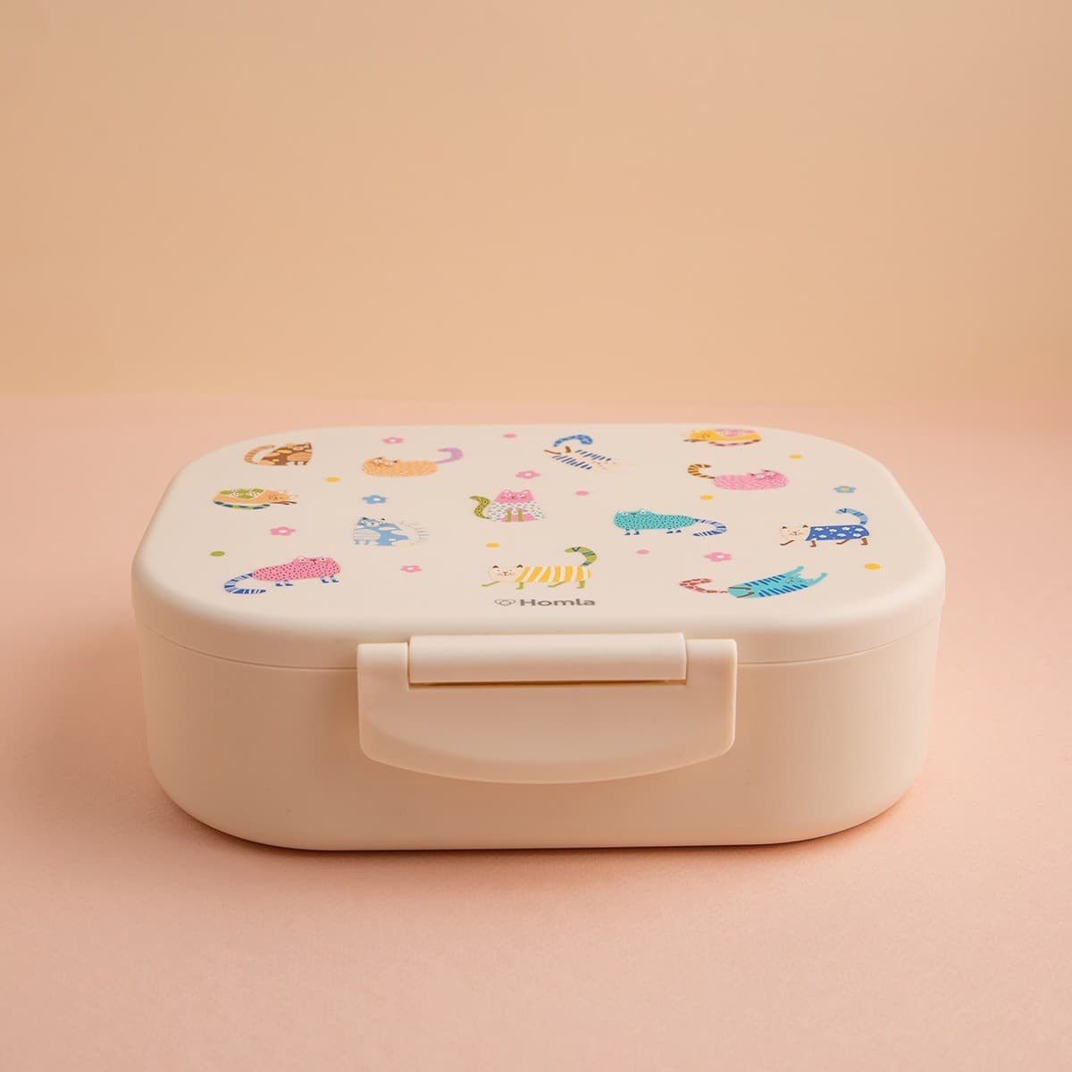 Desiatový box BITEA s mačkami 28,5 × 18,5 × 7 cm